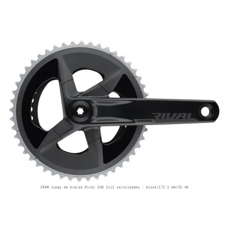 BIELA RIVAL AXS DUB 172,5MM 46-33 D