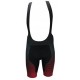 Sl R Bib Short Wmn Blk/Red Xs