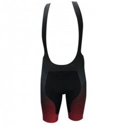 Sl R Bib Short Wmn Blk/Red Xs