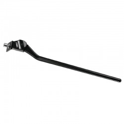 CABALLETE LATERAL ESGE OPTIMA NOXY 28" NEGRO, 305MM, MONTAJE DIRECTO