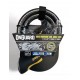 CANDADO ESPIRAL ONGUARD DOBERMAN LLAVE 185 cm x 12