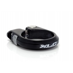 XLC PC-B02 ABRAZ PARA TIJA DE SILLIN ALU.TORN. HEXA. 34.9 mm NEGRA