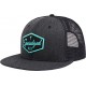 New Era 9fifty Snapback Hat Electro Hthr Blk/Acdmnt Osfa