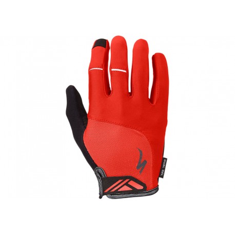 Bg Dual Gel Glove Lf Red Xl