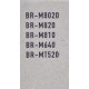 PASTILLAS M820/M640/MT520 RES SAINT D03S