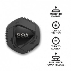 Boa Ip1-S Parts Kit Black L&R Pre-Laced 52cm